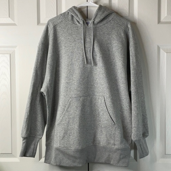 JoyLab Women’s Fleece Oversized Hooded Pullover Sweatshirt Various Sizes - Picture 1 of 12